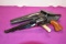 Euroarms New Army Model Reproduction 44 Cal Black Powder Revolver, SN: 5108, With US Leather Holster