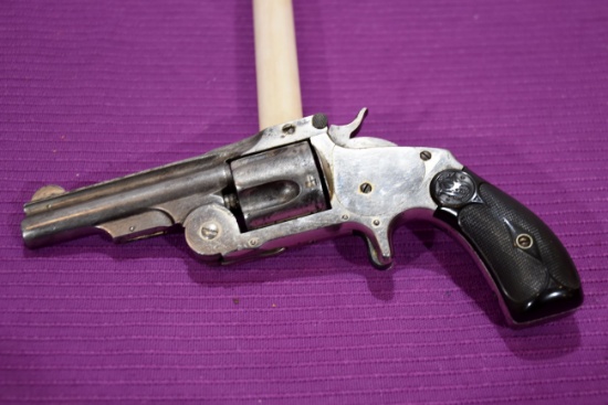 Smith And Wesson Model 2 First Issue Baby Russian Revolver, 38 Cal, 3 1/4" Barrel, SN: 23847