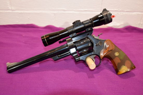 Smith And Wesson Model 57-1 41 Magnum Revolver, Leupold M8-4X Scope, 8.5" Barrel, SN: AJK1149