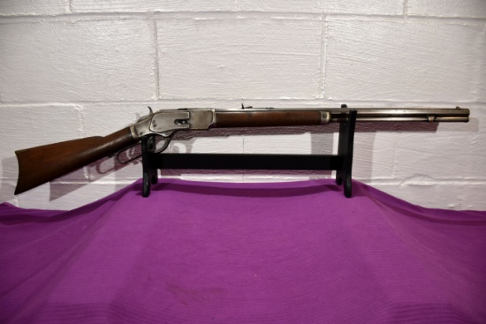 Winchester Model 1873 Lever Action Rifle, 32 WCF, 24" Octagon Barrel, SN: 554426, Action Needs Adjus