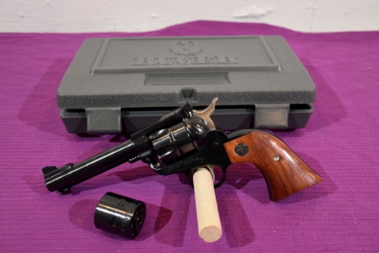 Ruger New Model Single 6, 22LR/ Win Mag, Revolver, With 2 Cylinders, 4.5" Barrel, SN: 265-20296, Wit