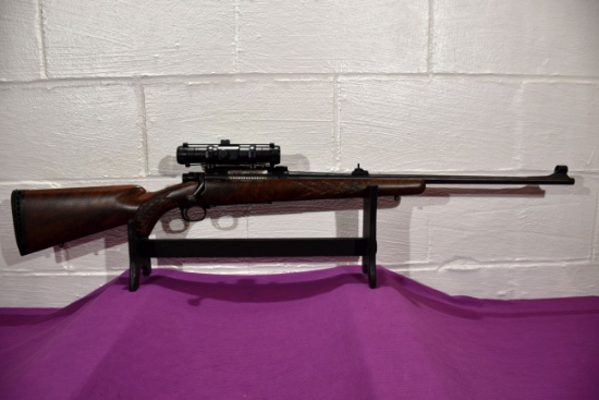 Winchester Model 70 Bolt Action Rifle, 338 Win Mag, Sightron Red Dot Optics, Rifle Sights, Synthetic