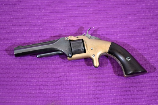 Smith And Wesson Model 1 First Issue, 22 Cal Revolver, SN: 8784, 3" Barrel