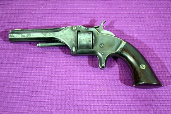 Smith And Wesson Model 1 Second Issue, 22 Cal Revolver, 3" Barrel, SN: 12078