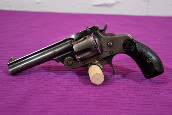 Smith And Wesson 38 Cal Double Action Revolver, 3rd Issue, 4" Barrel, SN: 302325