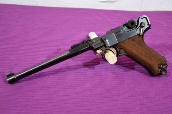 German Luger Pistol, DWM Production, SN: 9631, 1917 Dated, 7" Barrel