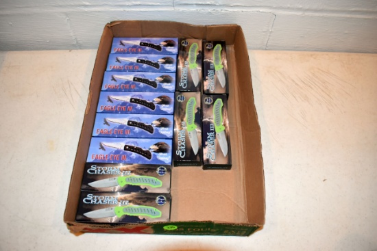(12) Frost Cutlery Folding Pocket Knives In Boxes