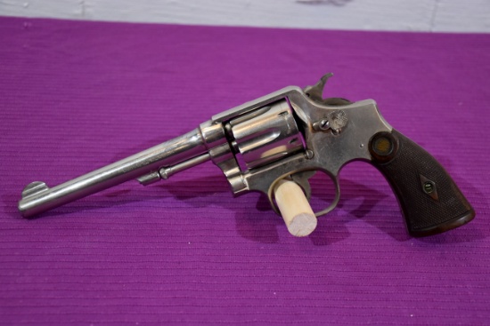 Smith And Wesson Model 1905 32 WCF Revolver, Number On Butt 87494, Number Inside Reciever 43538, 6"