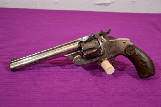 Smith And Wesson Model 3 Target Revolver, 32-44, 6.5" Barrel, SN: 1970