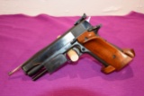 Colt Government Model 1911 Semi Automatic Pistol, 45 Cal, Target Grip, Customized Target By R.L.Scho