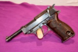 German P38, Semi Automatic Pistol, 9MM, SN: 9512F