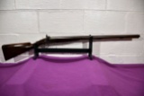G.Moore 77 Double Barrel Black Powder Shotgun, Marked London, 12 Gauge, Engraving, Double Trigger An