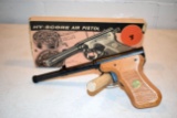 Hy-Score Model 814 Air Pistol, .177 Cal., With Original Box
