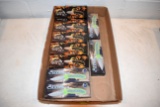 (10) Folding Pocket Knives New In Boxes