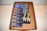 (16) Folding Pocket Knives New In Boxes
