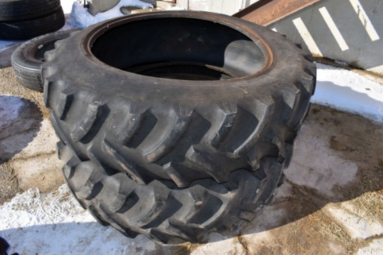 (2) Armstrong 15.5x38 Tires, No Rim, Pair To Go