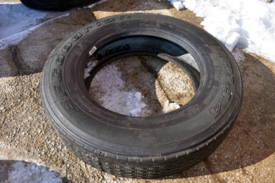 24.5 New Recap Semi Tire