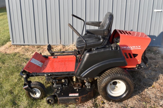 Gravely ZT 2148 Zero Turn Lawnmower, 21hp Kohler Motor, 48” Deck, 402 Hours, SN: 000187