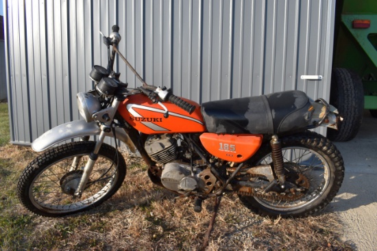 1975 Suzuki 185 TS, Non Running, Motor Free, SN: 140450