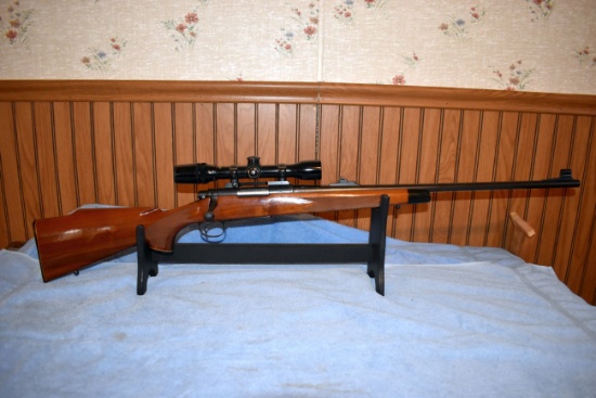 Remington Model 700, 22-250 Cal., Bolt Action, Top Load, With Bushnell Sport Chief VI 3x8x32 Scope,