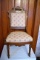 Walnut Spoon Carved Victorian Chair, Padded, Pick Up Only