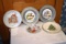 RWP Days Of The Week Plates, (3) Knowles Christmas Plates, W.Gobel 1973 Christmas Plate, Cupid 1973