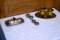 Assorted Plated Butter Dish, Salt And Pepper Shakers, Creamer And Sugar