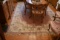 Dynasty Classic Carved Decorator Rug, 100% Nylon, Rose Aubusson Color, Area Rug, 141'' Long, 8' Wide