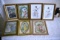 (7) Framed Victorian Style Pictures And Cards
