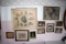 Assortment Of (10) Framed Pictures, One Has Broken Glass