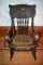 Childs Cane Bottom Rocking Chair, Pick Up Only