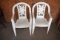 (2) Plastic Lawn Chairs, Pick Up Only