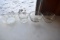 (2) Glass Mixing Bowls, Glass Serving Bowl, Jar