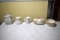 (5) Piece Porcelain Set, Creamer, Sugar, Bowl