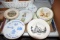 (11) Total Plates, Some Local Church Plates, Holly Hobby Plates