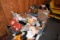 Large Assortment Of Stuffed Animals And Stuffed Dolls