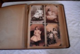 3 Binders With Victorian Style Picture Cut Outs And Cards