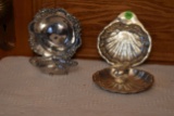 (4) Marked Sterling Nut Dishes