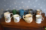Assortment Of Cups, Victorian Stein, Pewter Stein