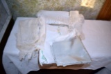 Box Of Fancy Linens, Runners, Doilies