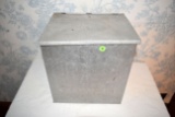 Galvanized Milk Bottle Box