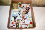 Assortment Of Porcelain Cat And Baby Figurines