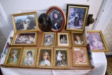 (13) Victorian Style Framed Pictures
