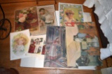 Large Assortment Of (20) Plus Pictures And Prints, Mostly Victorian Style, All Loose
