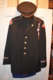 Army R.O.T.C. Dress Uniform, Coat, Pants, Hat