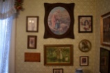 (8) Framed Victorian Style Pictures