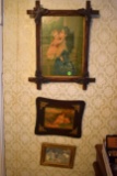 (3) The Sisters, The Playful Kitten, Family With Horse, Framed Prints