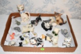 Assortment Of Cat Figurines