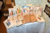 Large Assortment Of Sewing Patterns Both Children And Adult