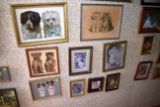 (9) Victorian Style Cat And Dog Pictures And Cut Outs